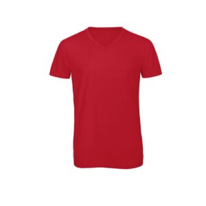 camiseta-bc-bctm057-triblend-v-rojo