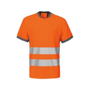 camiseta-projob-alta-visibilidad-6009-naranja-fluor-gris