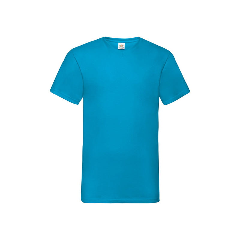 camiseta-fruit-of-the-loom-valueweight-v-neck-t-fr610660-azul-turquesa