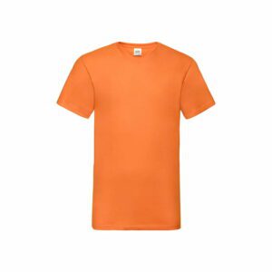 camiseta-fruit-of-the-loom-valueweight-v-neck-t-fr610660-naranja