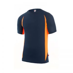 camiseta-velilla-105501-marino-naranja