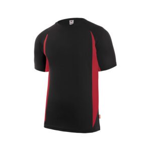camiseta-velilla-105501-negro-rojo