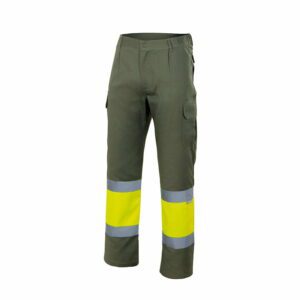 pantalon-velilla-alta-visibilidad-157-verde-caza-amarillo