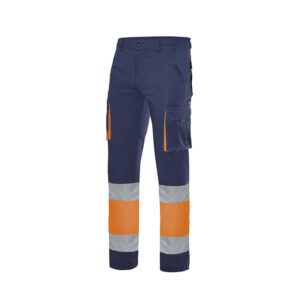 pantalon-velilla-alta-visibilidad-f303002s-marino-naranja
