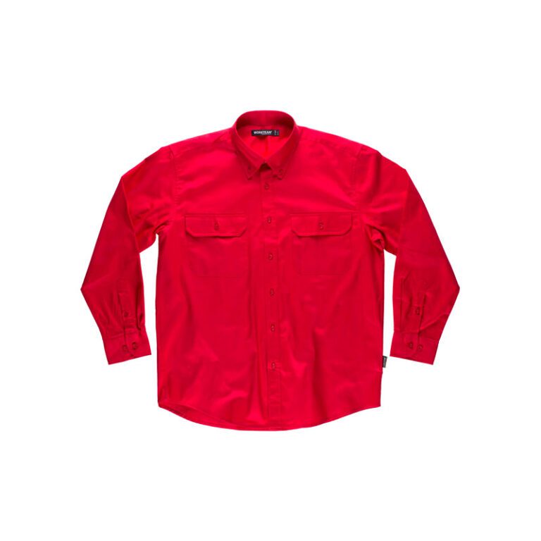 camisa-workteam-b8300-rojo