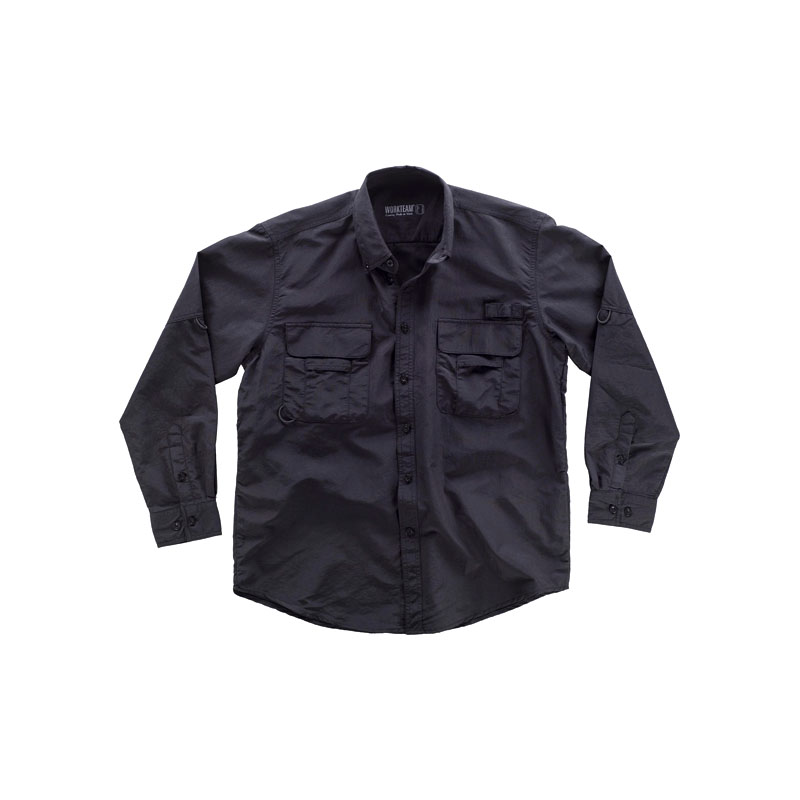 camisa-workteam-b8500-negro