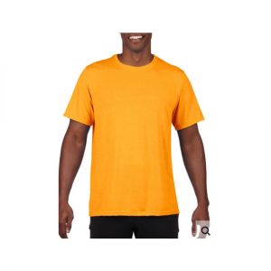 camiseta-gildan-performance-core-46000-dorado-sport