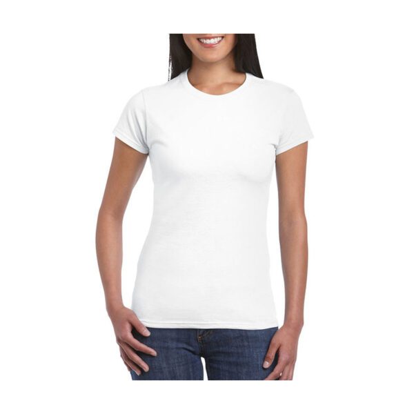 camiseta-gildan-softstyle-entallada-64000l-blanco