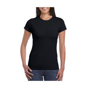 camiseta-gildan-softstyle-entallada-64000l-negro