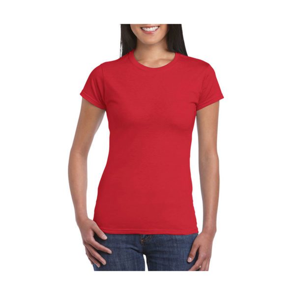 camiseta-gildan-softstyle-entallada-64000l-rojo