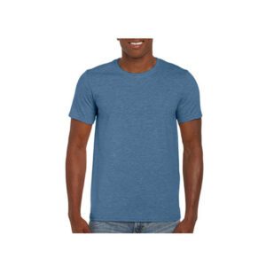 camiseta-gildan-softstyle-ring-spun-64000-azul-indigo-heather