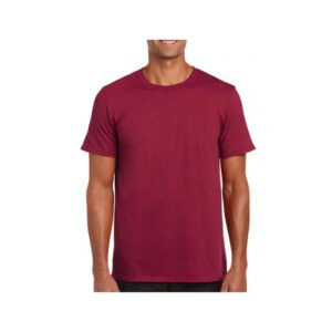 camiseta-gildan-softstyle-ring-spun-64000-rojo-cereza-antiguo