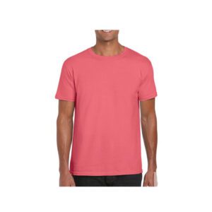 camiseta-gildan-softstyle-ring-spun-64000-rosa-coral