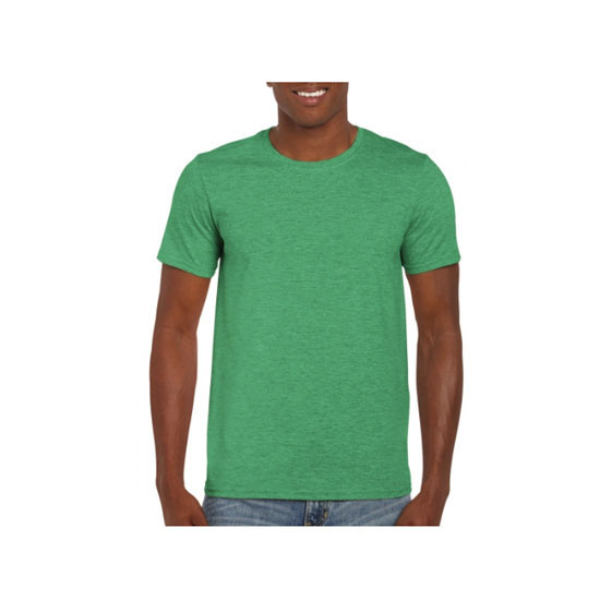 camiseta-gildan-softstyle-ring-spun-64000-verde-irish-heather