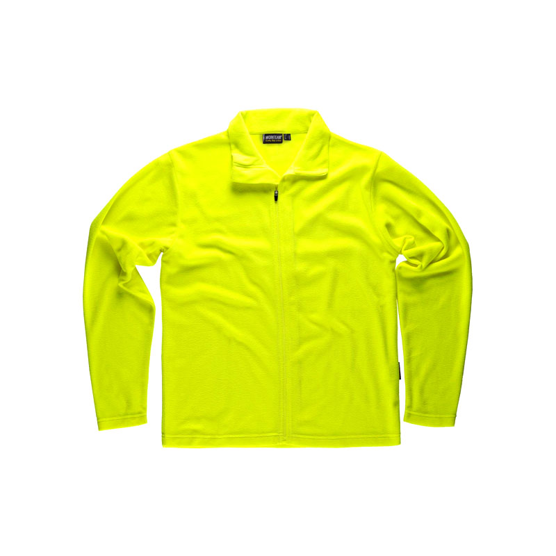 camiseta-polar-workteam-s4002-amarillo-fluor