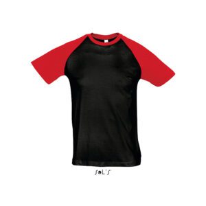 camiseta-sols-funky-negro-rojo