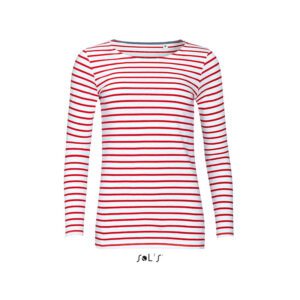 camiseta-sols-marine-women-blanco-rojo