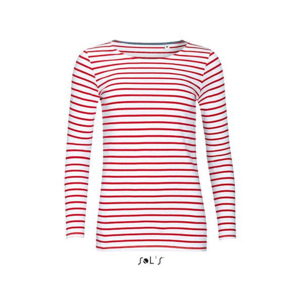 camiseta-sols-marine-women-blanco-rojo