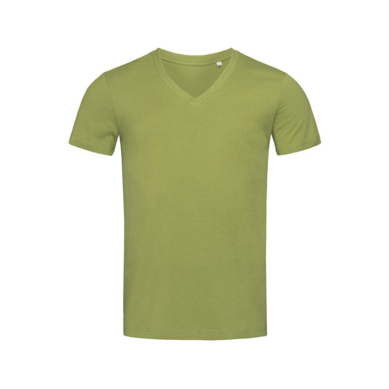 camiseta-stedman-st9210-organica-james-cuello-v-hombre-verde-tierra