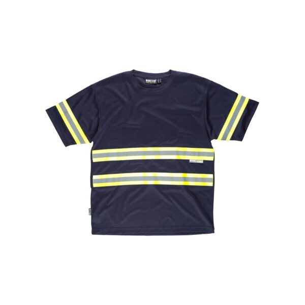 camiseta-workteam-alta-visibilidad-c3936-azul-marino-amarillo