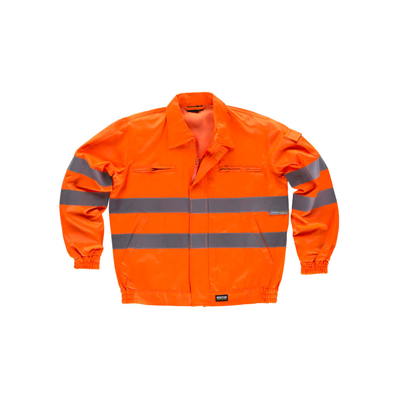 chaqueta-workteam-alta-visibilidad-c3910-naranja-fluor