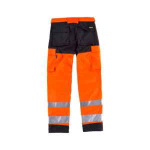 pantalon-workteam-alta-visibilidad-c2912-naranja-fluor-negro
