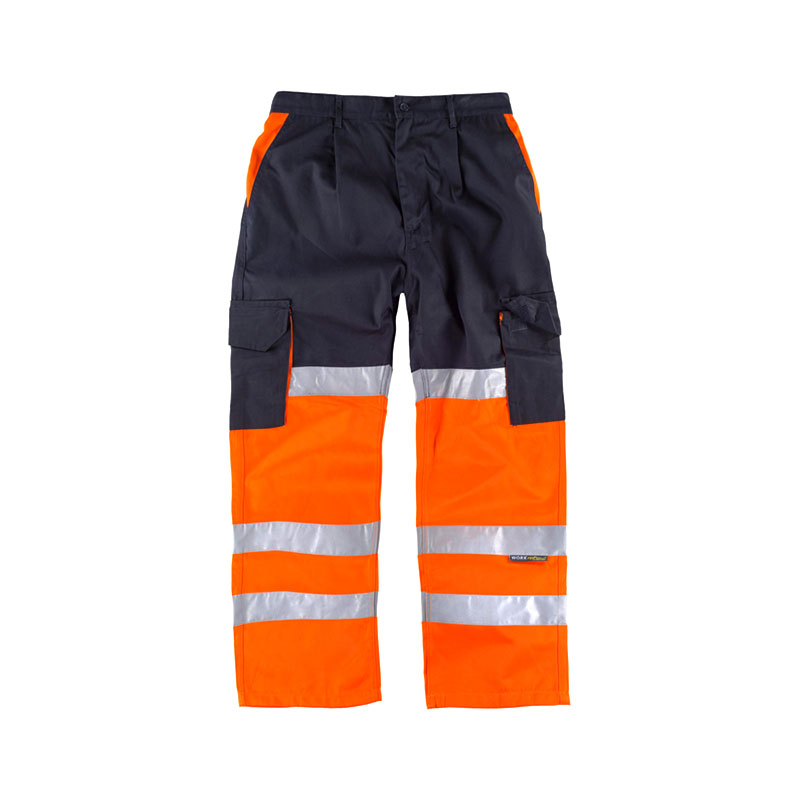 pantalon-workteam-alta-visibilidad-c3214-azul-marino-naranja