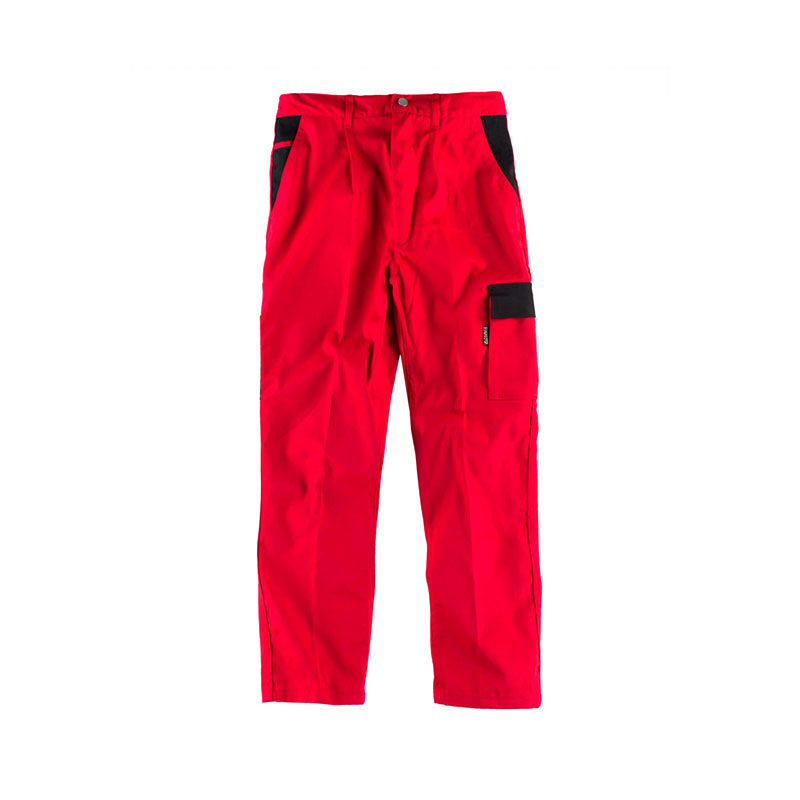 pantalon-workteam-wf1500-rojo-negro