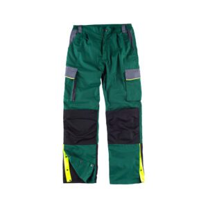 pantalon-workteam-wf5852-verde-gris-oscuro-negro