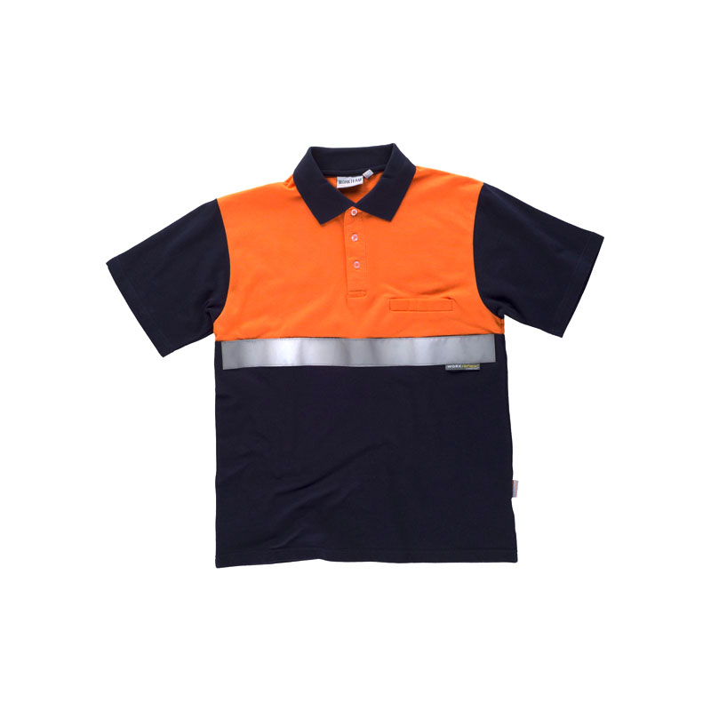 polo-workteam-alta-visibilidad-c3841-naranja-fluor