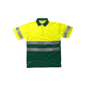 polo-workteam-alta-visibilidad-c3860-verde-amarillo