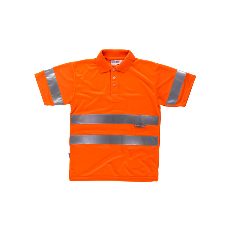 polo-workteam-alta-visibilidad-c3880-naranja-fluor