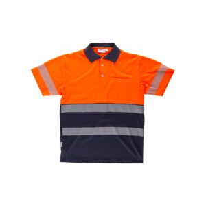 polo-workteam-alta-visibilidad-c3890-azul-marino-naranja