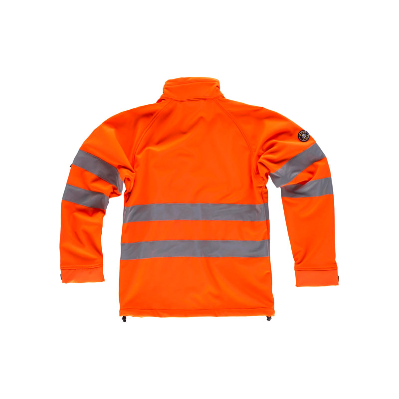 softshell-workteam-alta-visibilidad-s9535-naranja-fluor